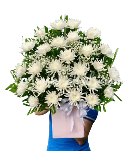 Giỏ hoa đám tang - 0317