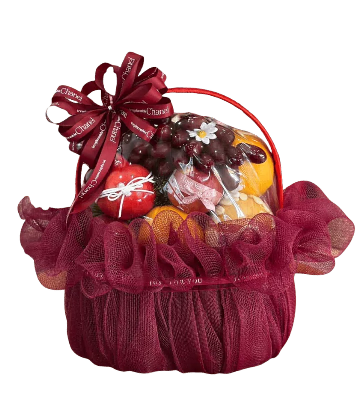 Giỏ trái cây chia buồn - 0164