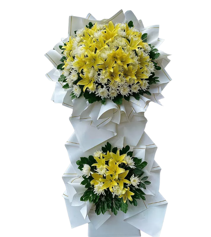 Hoa đám tang 2 tầng - 0357